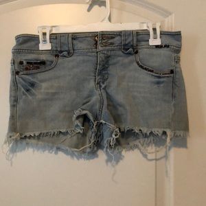 Jean shorts